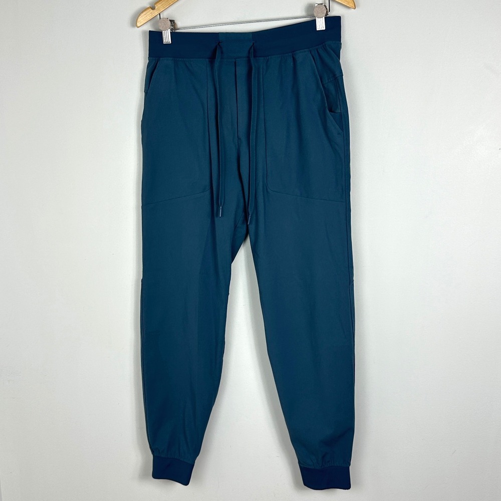 Lululemon ABC Mens Joggers Blue Sz Small Warpstreme LM5A85S Athletic Loungewear